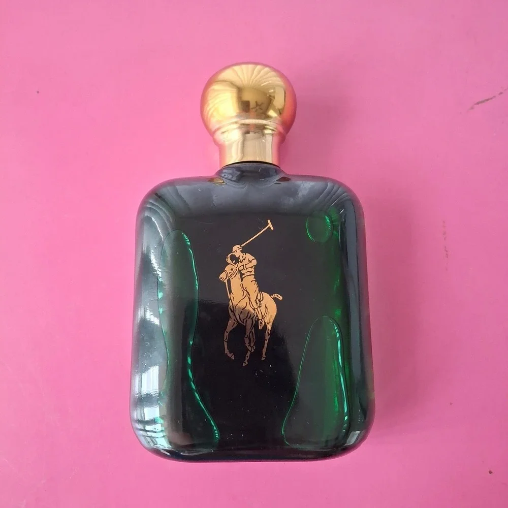 Vintage Polo Ralph Lauren Green Men's After Shave Splash Large 8 oz Jumbo Bottle